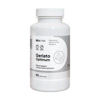 Lab-v Geriato Optimum Wspomaganie Zdrowia Seniorów Dla Psów I Kotów 90 Kapsułek LAB-V