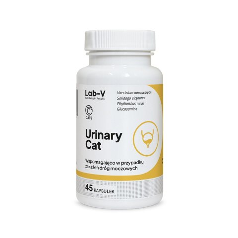 Lab-v Urinary Cat Wsparcie Układu Moczowego Dla Kotów 45 Kapsułek LAB-V