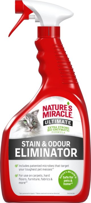 Nature's Miracle ULTIMATE Stain & Odour Remover CAT 946 Ml Nature's Miracle
