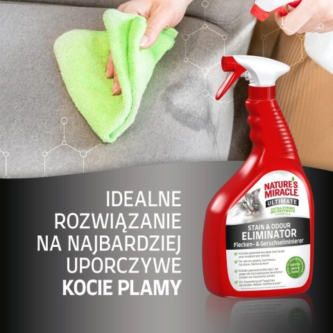 Nature's Miracle ULTIMATE Stain & Odour Remover CAT 946 Ml Nature's Miracle