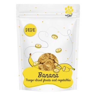 PAKA ZWIERZAKA Banan Liofilizowany 30g Paka Zwierzaka