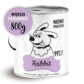 PEPE Mono Protein Rabbit (Królik) 800g Paka Zwierzaka