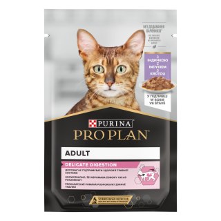 Pro Plan Nutrisavour Delicate Karma Dla Kota Z Indykiem W Sosie 85g Purina Pro Plan