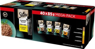 Sheba Delicacy Drobiowe Smaki W Galaretce Karma Dla Kota 40x85g Sheba