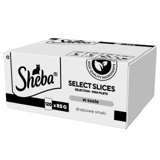 Sheba Selection Karma Dla Kota Drobiowe Smaki 120x85g Sheba