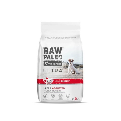 Vetexpert Raw Paleo Ultra Karma Dla Szczeniąt Mini Wołowina 2kg RAW PALEO