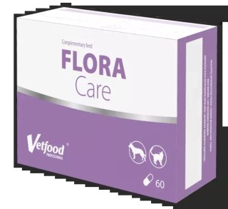 Vetfood Flora Care Suplement 60 Kapsułek Vetfood