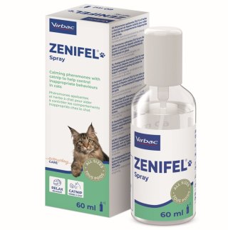 Virbac Zenifel Spray Dla Psa I Kota 60ml Virbac