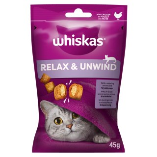 Whiskas Relaks i Odprężenie z kurczakiem 45g Whiskas