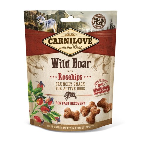Carnilove Crunchy Snack Dzik I Dzika Róża Dla Psów 200g Carnilove