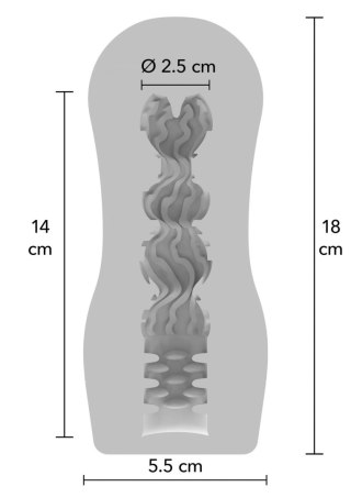 Clear Wave Vacuum Stroker TOYJOY
