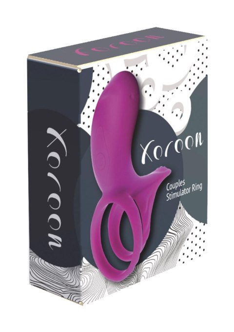 Couples Stimulator Ring Fuchsia Xocoon