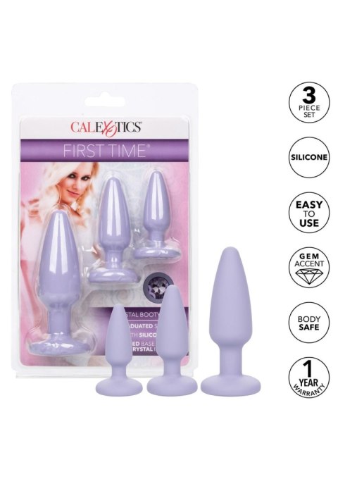 Crystal Booty Kit Purple CalExotics