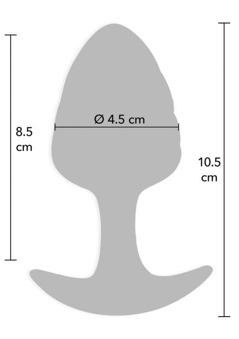 Crystal Butt Plug Large TOYJOY