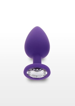 Diamond Booty Jewel Large Purple TOYJOY