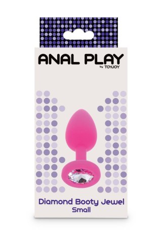 Diamond Booty Jewel Small Pink TOYJOY