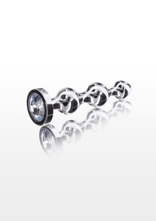 Diamond Star Beads Medium Silver TOYJOY