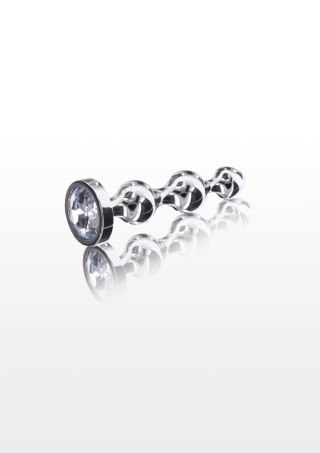 Diamond Star Beads Small Silver TOYJOY