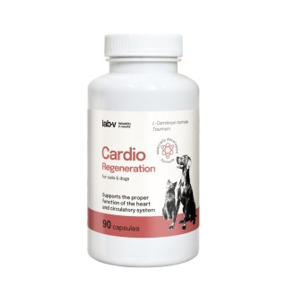 Lab-v Cardio Regeneration 90 kapsułek - wsparcie serca dla psów i kotów LAB-V