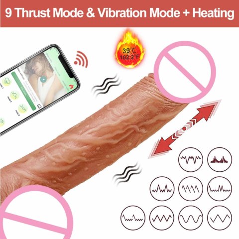 Lovesecret Premium Realistic Vibrator App Function Lovesecret