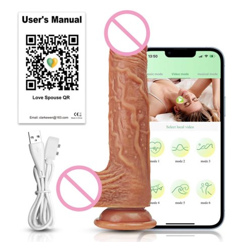 Lovesecret Premium Realistic Vibrator App Function Lovesecret