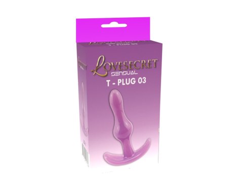 Lovesecret Sensual T- Plug 03 Lovesecret