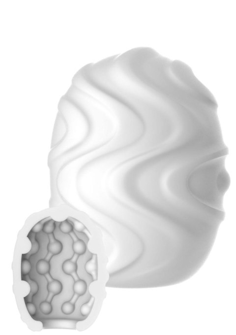 Mini Masturbator Art White TOYJOY