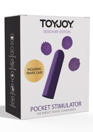 Pocket Vibrator Purple TOYJOY