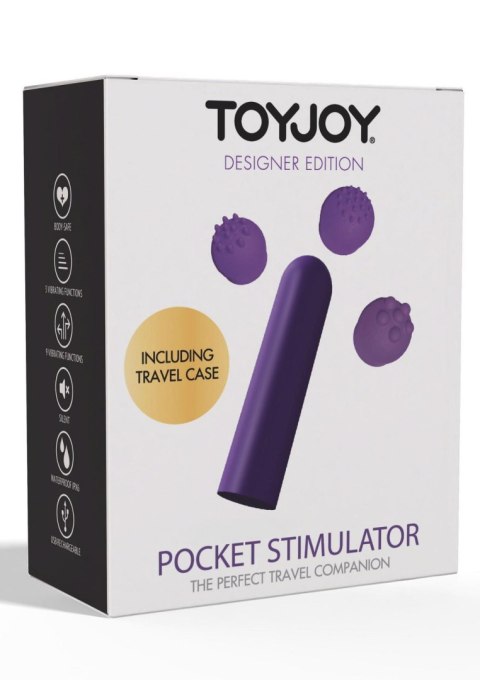 Pocket Vibrator Purple TOYJOY
