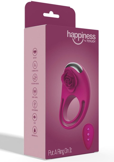 Put A RIng On It CRing Remote Fuchsia TOYJOY