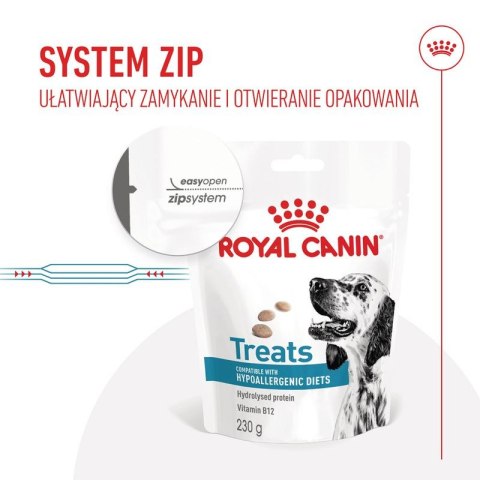 ROYAL CANIN Hypoallergenic Treats Przysmak dla Psów 230g Royal Canin weterynaria