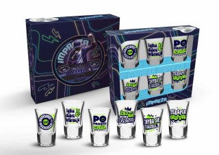 Shot On - Zestaw 6 Kieliszków - 35ml - Impreza House of Mugs