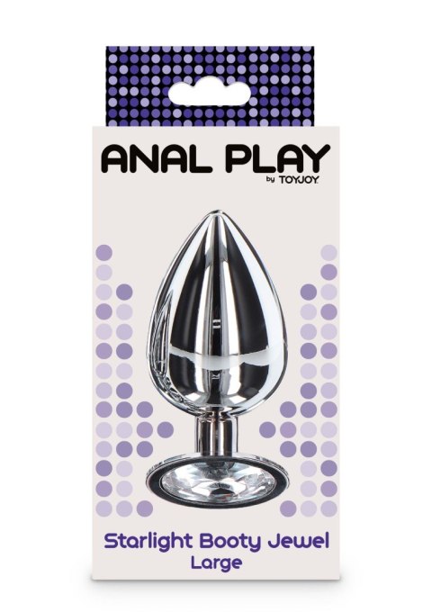 Starlight Booty Jewel Large Silver TOYJOY