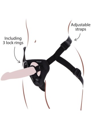 Strap-On Harness Black TOYJOY