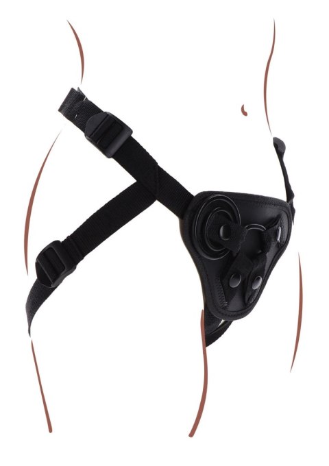 Strap-On Harness Black TOYJOY