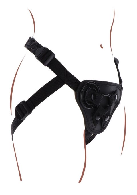 Strap-On Harness Black TOYJOY