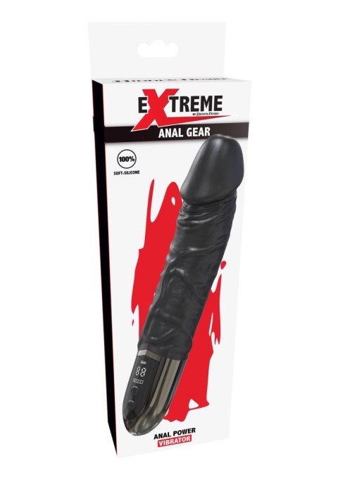 Anal Power Vibrator Black Hidden Desire
