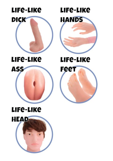 Big Boner Billie Inflatable Doll Hidden Desire