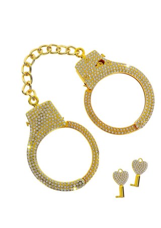 Diamond Wrist Cuffs Gold Gold Taboom