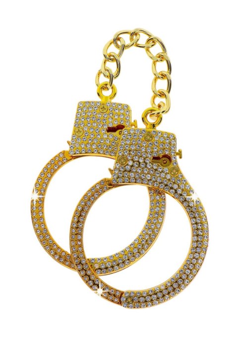 Diamond Wrist Cuffs Gold Gold Taboom