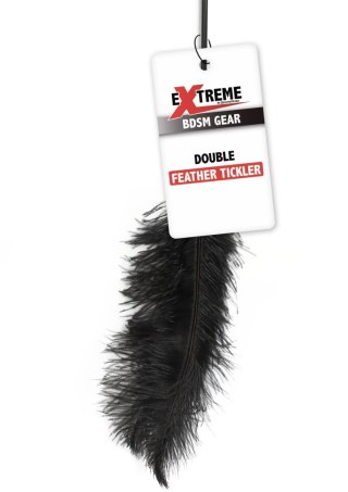 Double Feather Tickler Black Hidden Desire