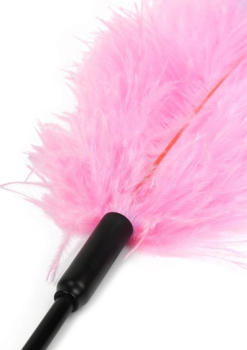 Double Feather Tickler Pink Hidden Desire