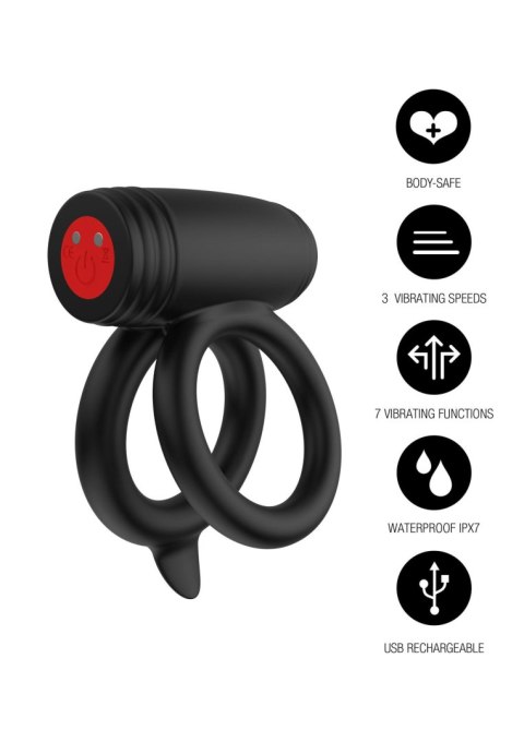 Elite Power Twin C-Ring Hidden Desire