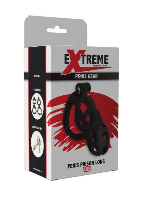 Penis Prison Cock Cage Long Black Hidden Desire