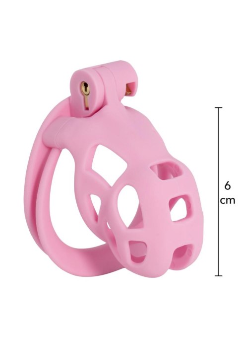 Penis Prison Cock Cage Short Pink Hidden Desire