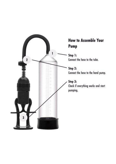Penis Pump Black Hidden Desire