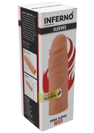 Penis Sleeve Liquid Silicone 15 cm Hidden Desire