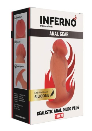 Realistic Buttplug Liquid Silicone 10 cm Hidden Desire