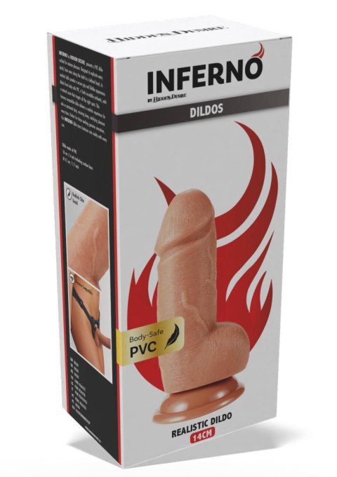 Realistic Dildo PVC 14 cm Hidden Desire