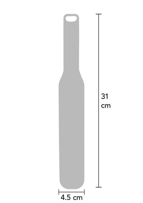 Spiked Paddle Large Black Hidden Desire